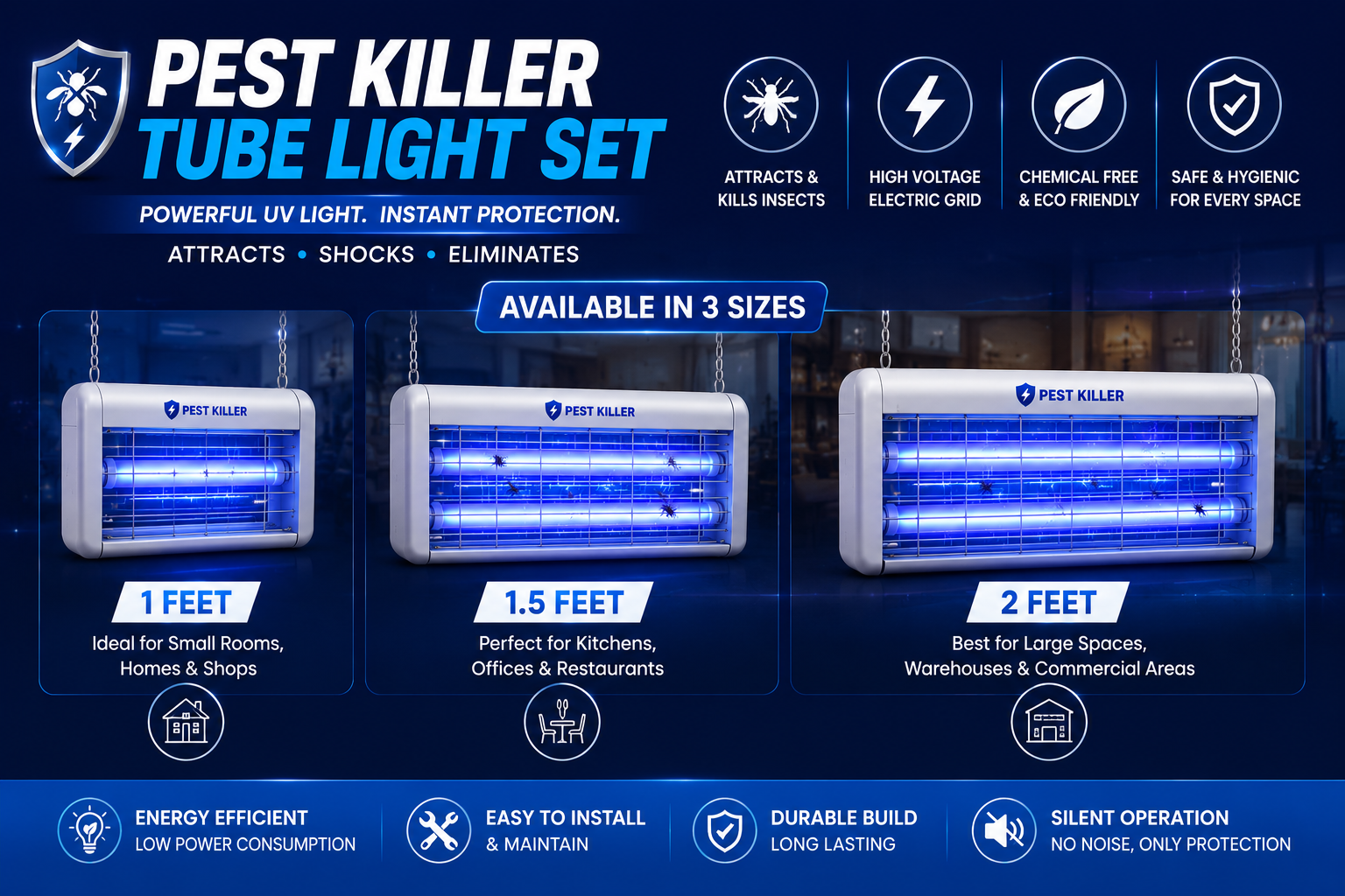 (image for) Pest Killer Tube Light Set