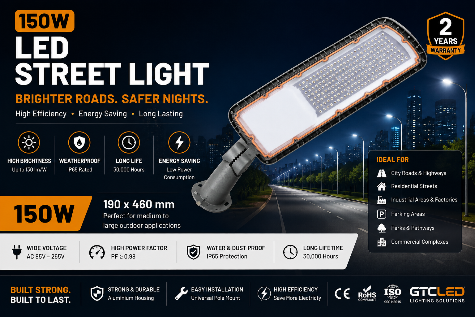(image for) LC01 150W SMD Street Light