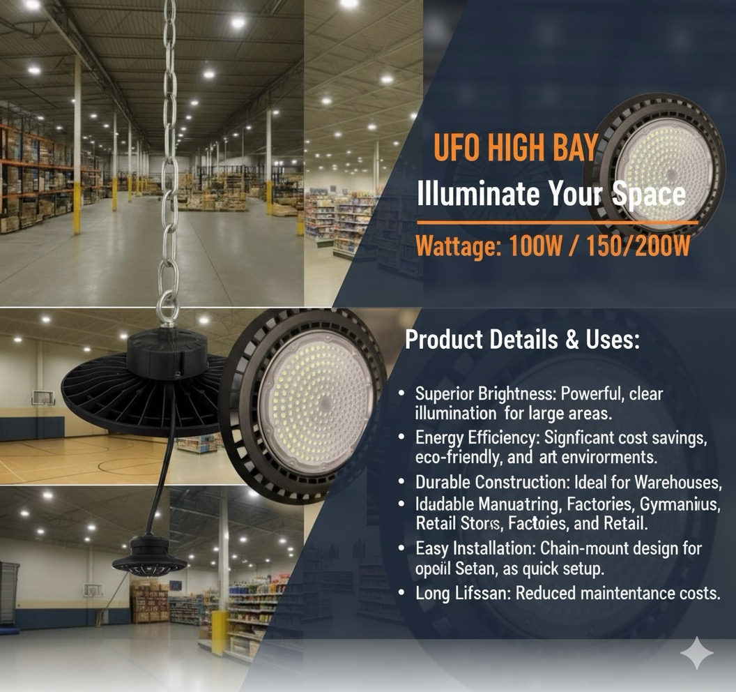 LED High Bay Light (image for) LED High Bay Light