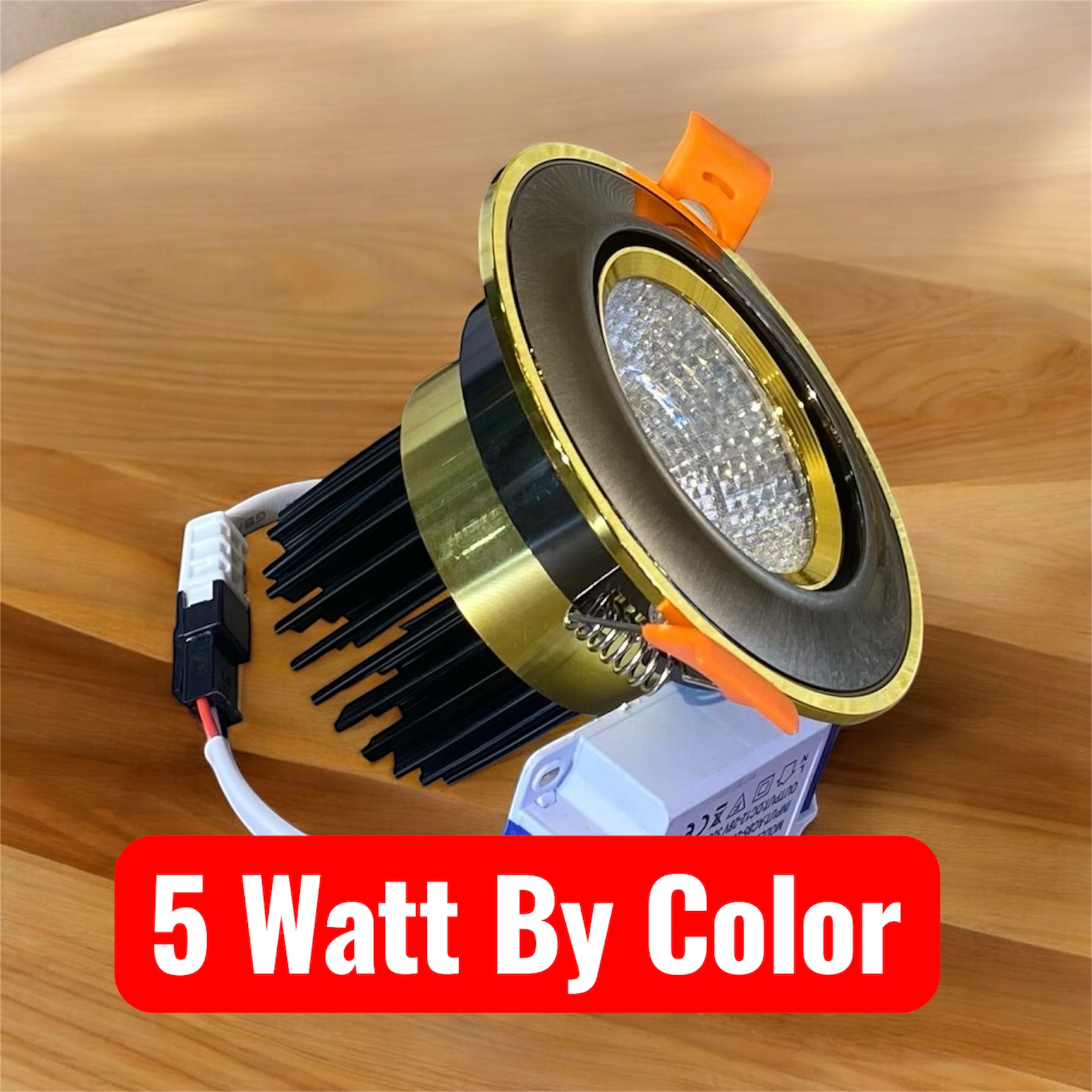 (image for) 5 Watt GDBKGOLD By Color
