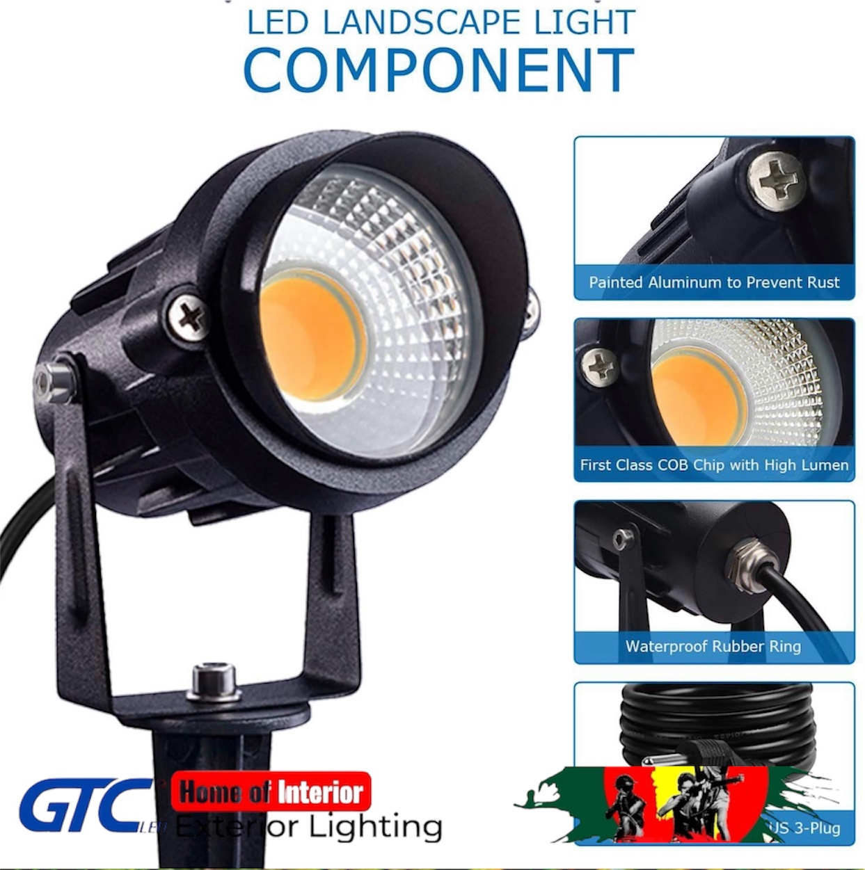 (image for) Land Scap Spike Light