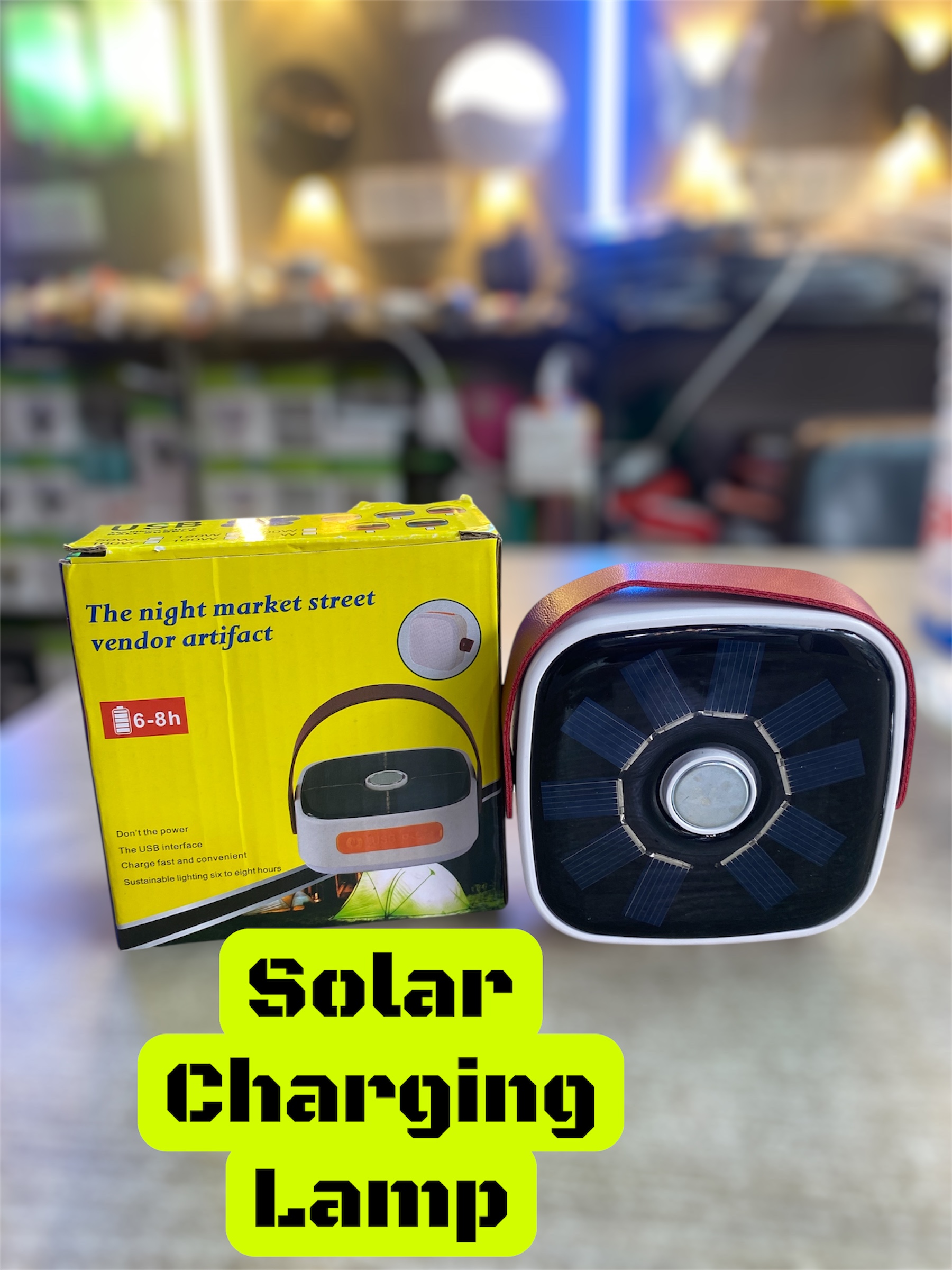 (image for) Solar Chargeable Emergency Light